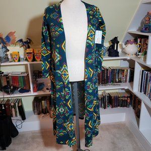 Lularoe Aztec Sarah Sweater Duster XS NWT